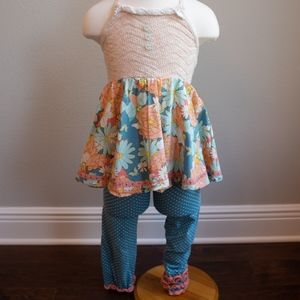 Girls Size 6 Wildflowers Clothing Outfit